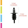 Hawaiian Shaved Ice 3 pack Free Flow Pourers, for Snowcone