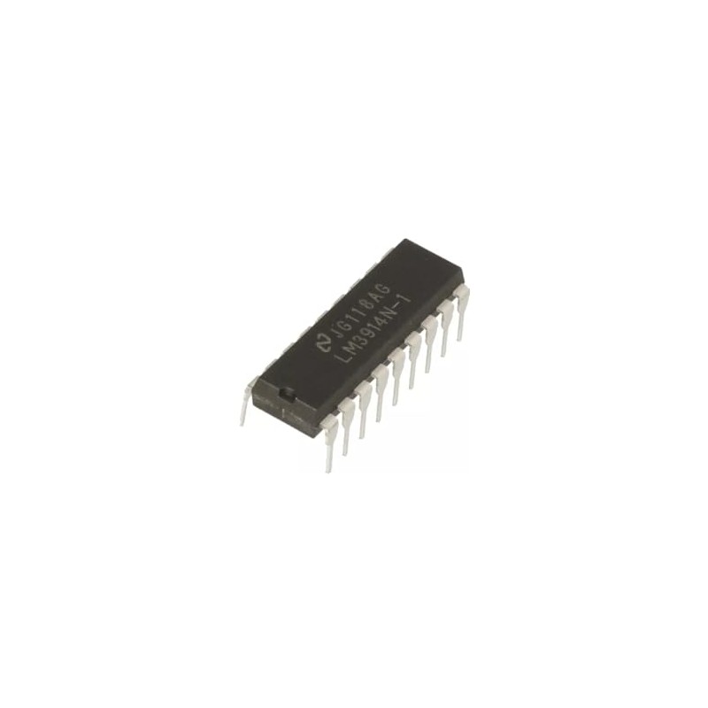 Circuito Integrado Chip IC LM3914 Controlador de Display (3 Piezas)