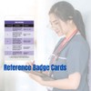 Drug Schedule Chart Reference and Pregnancy Category Reference Vertical Badge