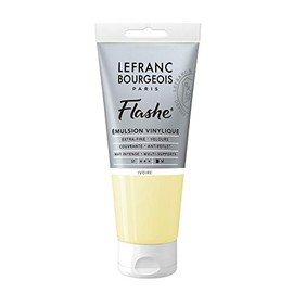 Lefranc & Bourgeois Artists Vinyl Acrylic Extra Fine Vinyl, Off-White, 80ml Tube - Vinylfarbe