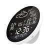 Tuya Wifi Smart Weather Station with Clock Indoor and Outdoor