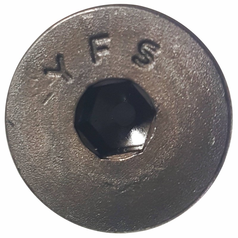 3/8-16 x 1-1/4" Flat Head Socket Cap Screws, Allen Socket