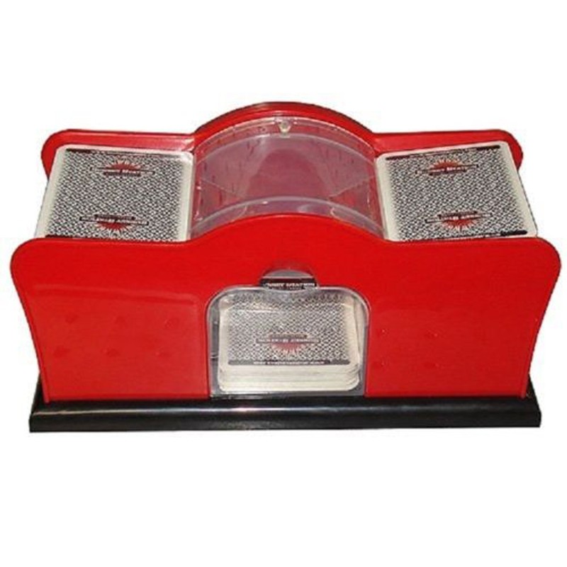 ESKONI Casino Hand Crank Manual Card Shuffler 1 or 2