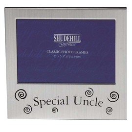 5" x 3" Special Uncle Photo Frame Satin Silver Occasion Gift Present 73501