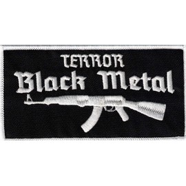 Generisch Terror Black Metal Patch, black