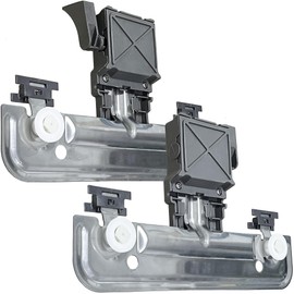 W10712395 Dishwasher Top Rack Replacement Compatible with Whirlpool/Kenmore/Kitchenaid Dishwasher,Replace Old Number W10350375,W10250159,AP5957560,W10712395VP (Kit Includes 16 parts and instructions)