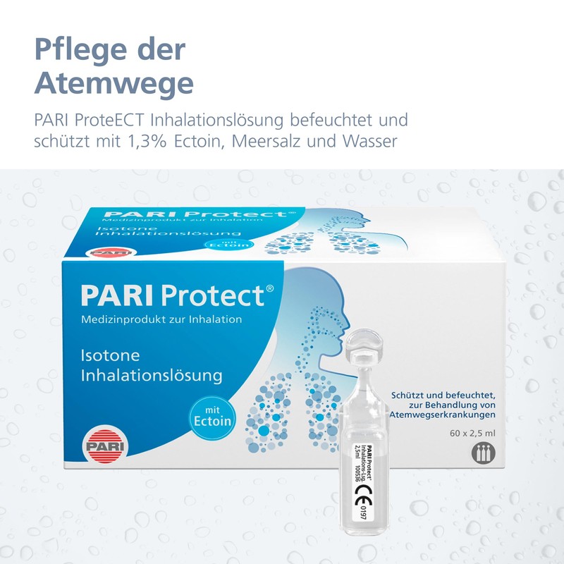 PARI Protect Isotonic Saline Inhalation Solution for Infants, Children and