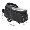 Bike Front Frame Bag Waterproof TPU Sensitive Touch Screen Top