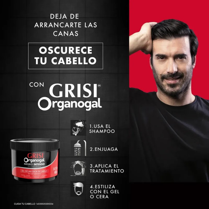 Organogal Grisi Gel Para Peinar Extra Firme 400g