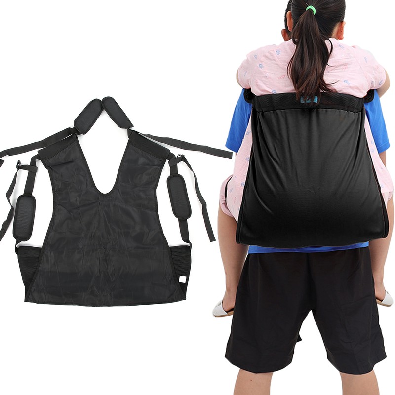 Elderly Transfer Back Sling Nylon Patient Lift Strap Hemiplegia Moving