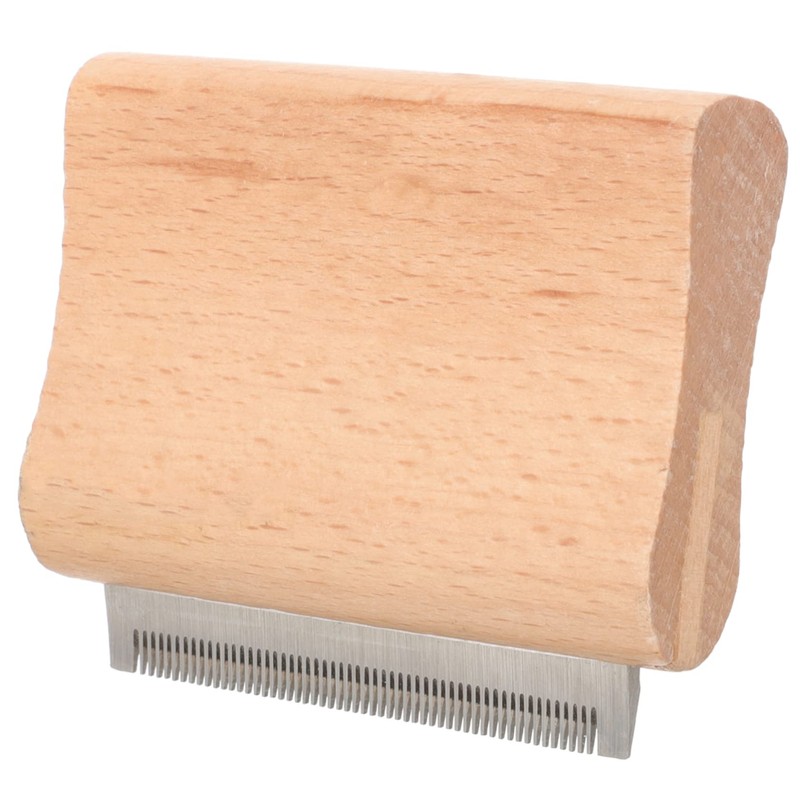 Kisangel 2pcs Grooming Tools Deshedding Brush Horse Hair Comb Comfortable