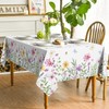 Artoid Mode Flowers Butterflies Spring Table Cloth, Rectangular 140x220 cm