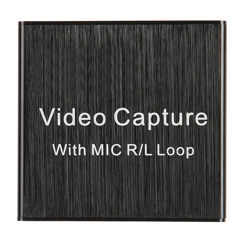 Video Capture Card USB2.0 HDMI Loop‑Out Support 4K Electronic Equipment