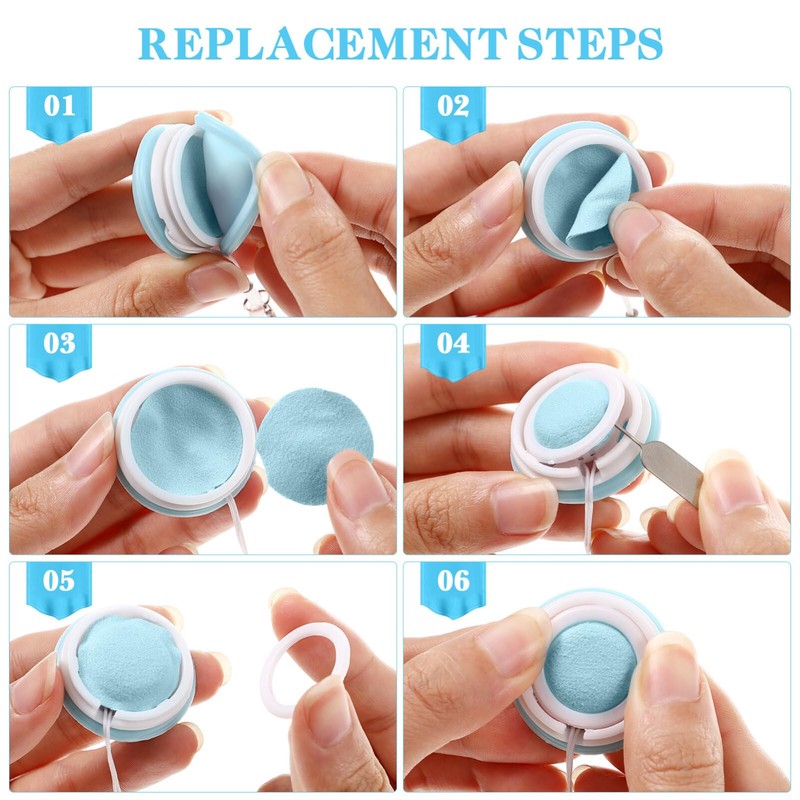 STOBOK 4pcs Macaron Screen Cleaners Eyeglass Lens Portable Phone Screen