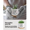 PWHINGN Feeling Cute Might Die Later Pot- Ceramic Engraved Succulent