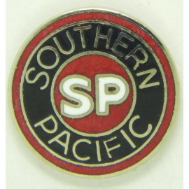 Railroad Hat-Lapel Pin/Tac -Southern Pacific Bullseye  (SP)  #1033-NEW