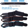 Beister Adjustable Compression Ankle Brace, Elastic Foot Support Wrap, Sprains