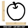 Whole Apple Fruit Rubber Stamp for Stamping Crafting Planners -