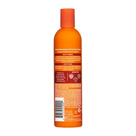 CANTU - Crema humectante activadora de rizos con manteca de karité para cabello natural, 12 onzas