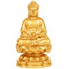 Buddha Buddha Statue Nyorai Statue Sitting Statue Object Amulet Luck