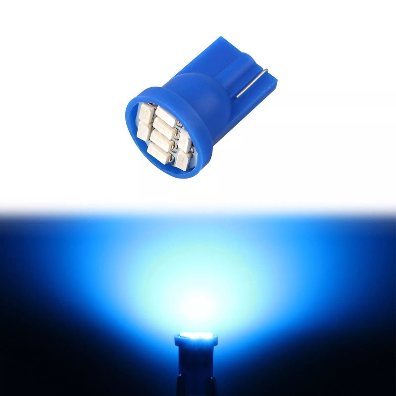 SHENKENUO 13pcs Blue LED Lights Interior Package Kit Car Dome