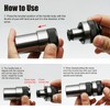 Tapping Collet Chuck Holder Overload Protection Adjustable Torsion QuickChange GT12ISOM16
