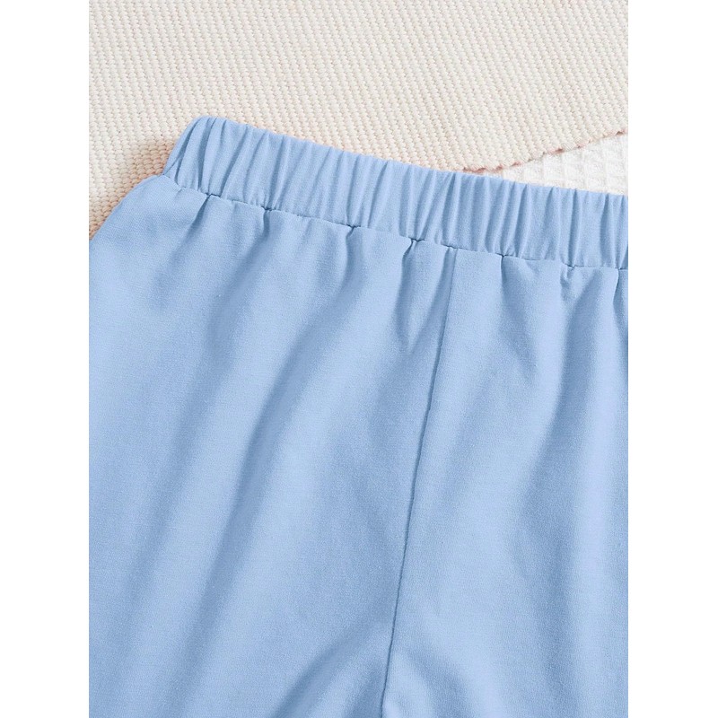 OYOANGLE - Conjunto de 3 piezas de verano para niña,