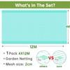 Bird Protection Net (Green, 4 x 12 m)