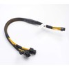 Mini 8 Pin to 6 Pin and 8 Pins GPU