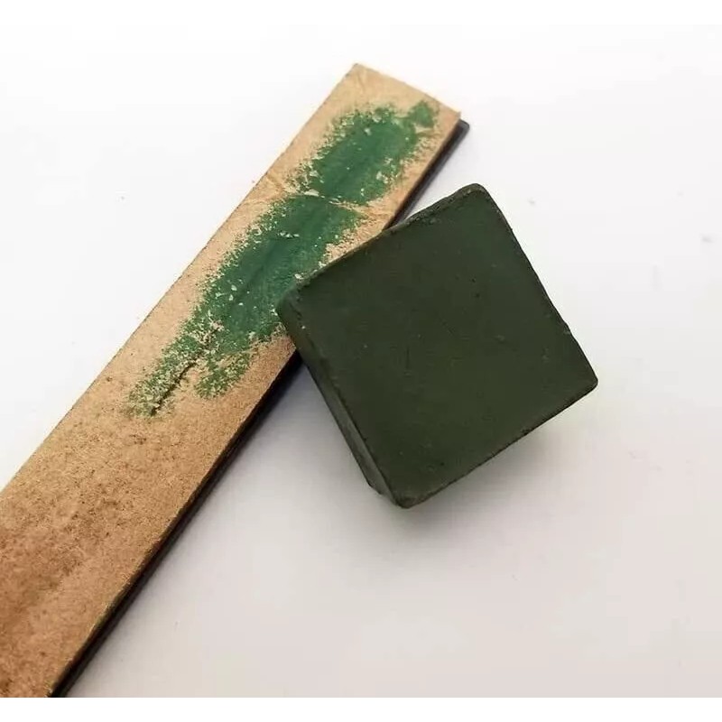 Paddle Leather Strop Straight Razor Sharpening 2 Sided Wood Handle+buff