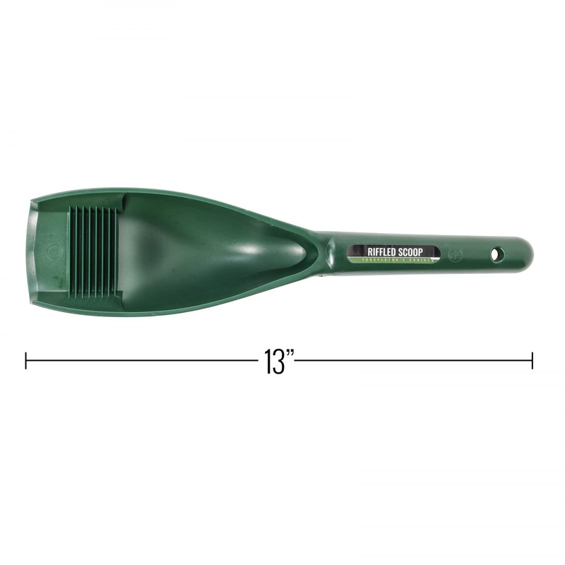 ASR Outdoor Gold Rush Gold Prospecting Scoop Riffle Beveled Edge
