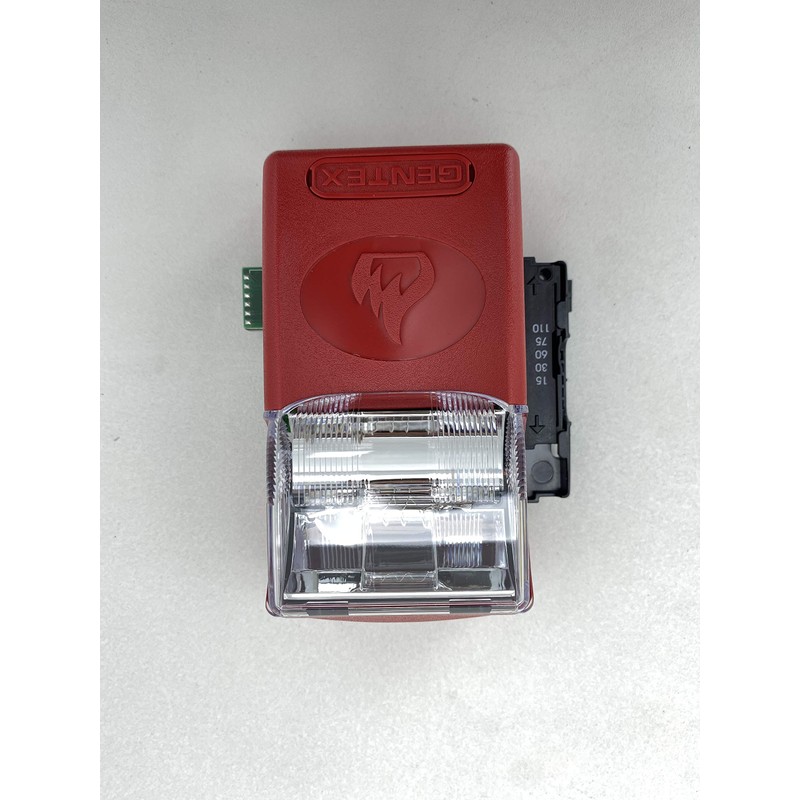 Gentex GES3-24WR 24VDC Selectable Candela Low Profile Evacuation Strobe -