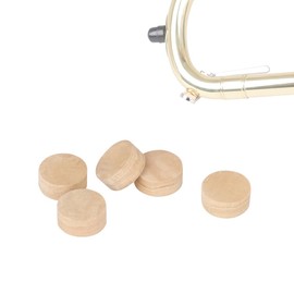Trombone Water Key Cork Pad, Trumpet Repair Accessories, 5-Piece Set