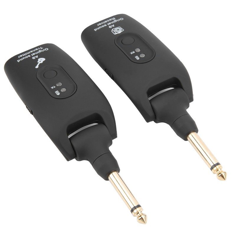 Guitar Transmitter Receiver Wireless System A9 2.4GHz USB Cable Musical