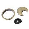2Pcs 80mm Desk Cable Grommets, Desk Plug Hole Cover, Computer