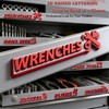 Magnetic Tool Box Labels, 12 PCS 3D Raised Toolbox Drawer