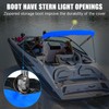 3Bow Bimini Top Storage Boot Cover with Light Hole Bimini