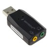 Premium USB Sound Card Adapter 3.5mm Replacement for Headphone &