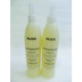 RUSK BRILLIANCE LEAVE IN CONDITIONER SPRAY 8.5 OZ  (Lot of 2)