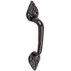 National Hardware N109-023 V8 Spear Gate Pull in Black