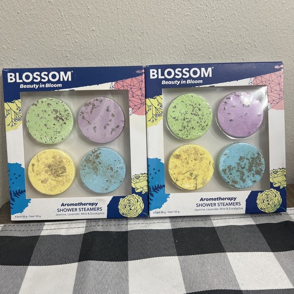 BLOSSOM Beauty in Bloom Aromatherapy Shower Steamers 2 pack