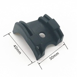 5 Pcs Road Bike Anti Friction Bottom Bracket Mount Shifter Cable Guide Line Tube Housing Routing Guide Slot Clip with Screw Brake Accessory for Mountain Bike