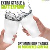 idea-station Plastic Cups 12 x 450 ml - Transparent -