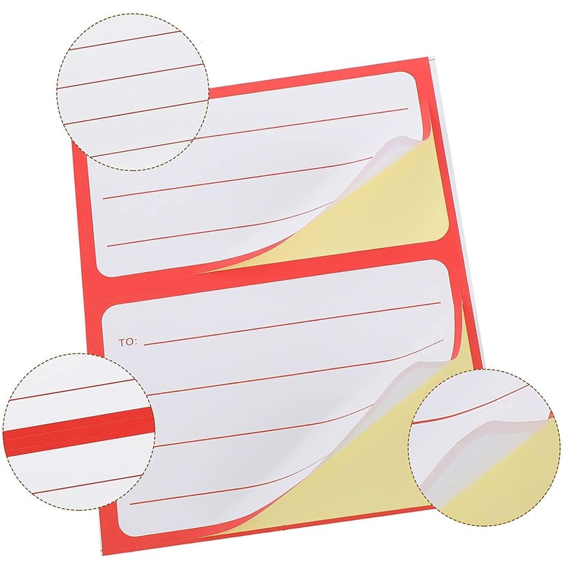 100 Pcs Self-Adhesive to/from Address Mailing Labels, Perfect for Boxes,
