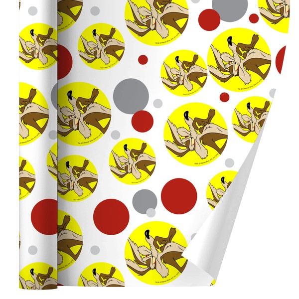 GRAPHICS & MORE Looney Tunes Wile E Coyote Gift Wrap Wrapping Paper Roll