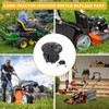 Narcilors Lawn Mower Tractor Ignition Switch with 2 Keys 4
