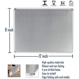 French Country Shabby Chic Spring Bunny Lavender Garden Sign - Retro Plaque Metal Iron Sign Wall Decor Art Sign for Garden Farmhouse Bathroom Home 12 x 8 Inch,de14aA62