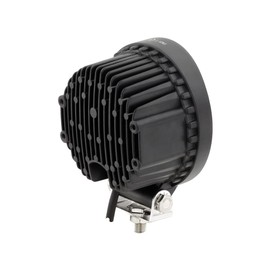 AdLuminis LED Work Light Round 30 Watt 2350 Lumen for 12 V 24 V Mega Spot Lighting 16.4° IP67 IP69K Protection Class 6000 K Additional Headlight