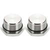 sourcing map NPT Pipe Plug Fitting, 304 Stainless Steel NPT3/4