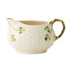 Belleek Classic Shamrock Coffee Creamer Container - Porcelain Milk Jug